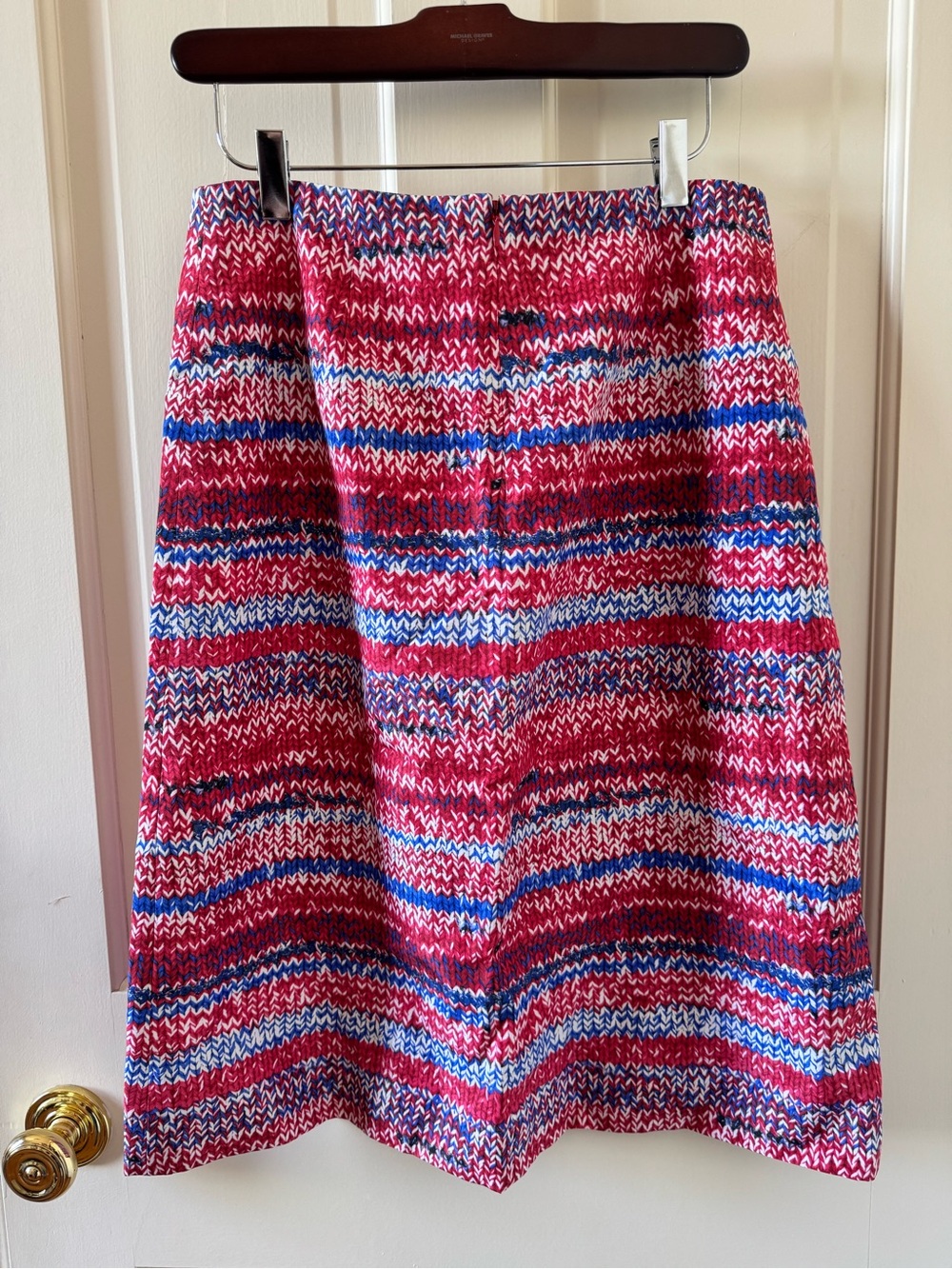 Tory Burch Silk A-line skirt, size 6 NWT - Picture 2 of 6